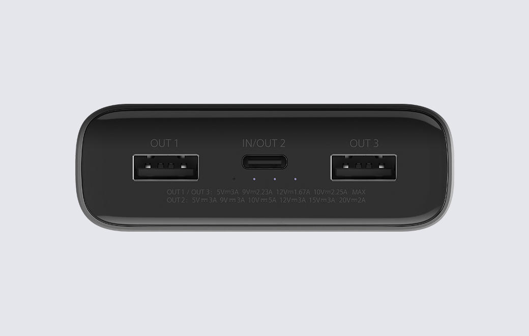 20,000 mAh power bank