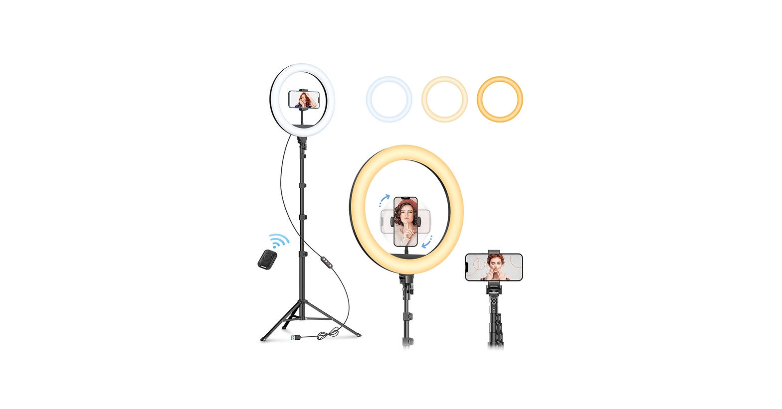 Castos 10-inch ring light